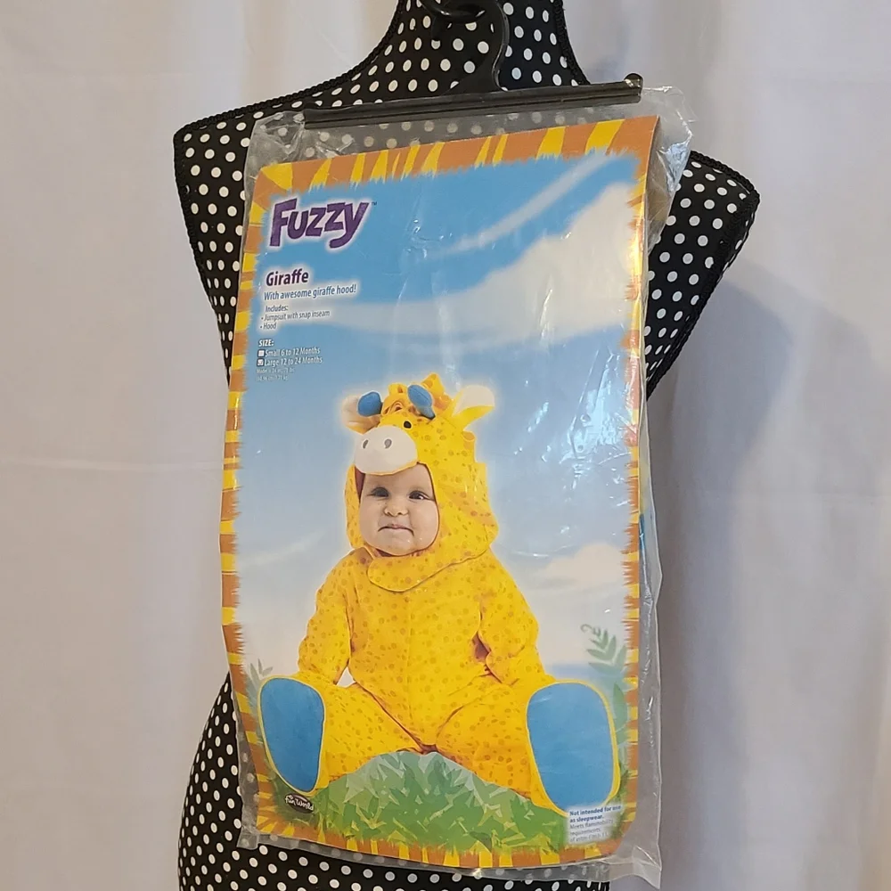 Giraffe Costume 12 To 24 Months